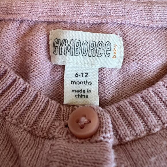 Gymboree Pink Cardigan Sweater - Picture 6 of 8